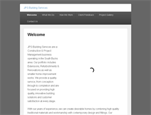 Tablet Screenshot of jpsbuildingservices.com